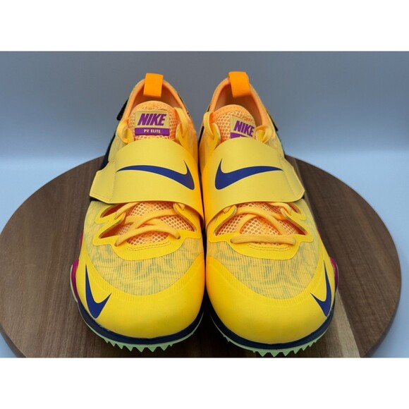 Nike Zoom Pole Vault Elite Track Citron Pulse Spikes FZ9649-800 Men’s Size 10 main image 6